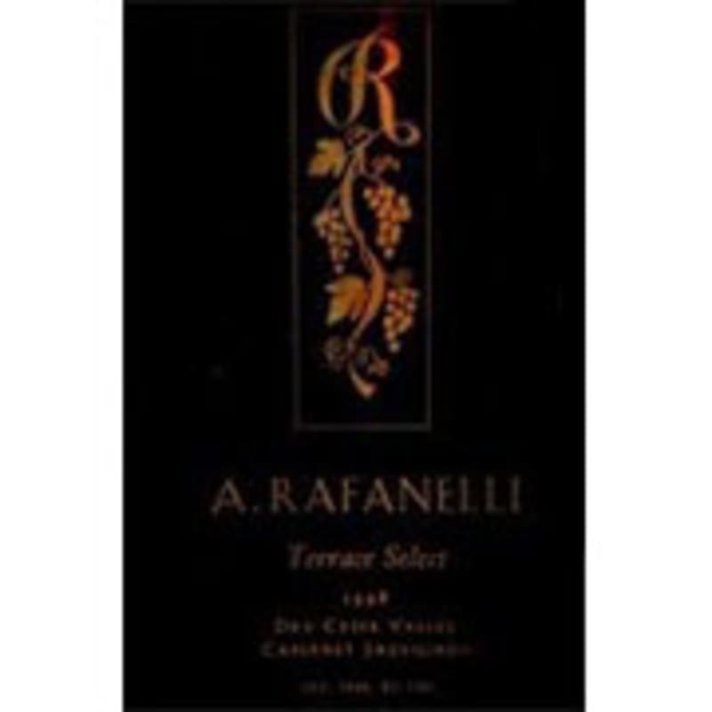 A. Rafanelli Terrace Select Cabernet Sauvignon 1997 Front Label