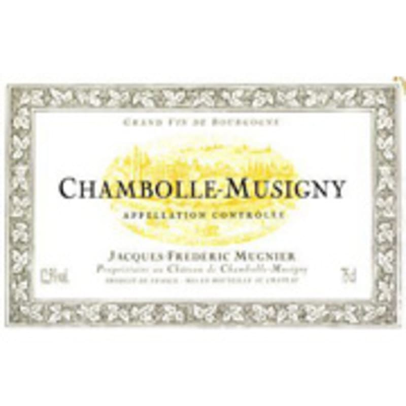 Domaine Jacques-Frederic Mugnier Chambolle-Musigny 2002 Front Label