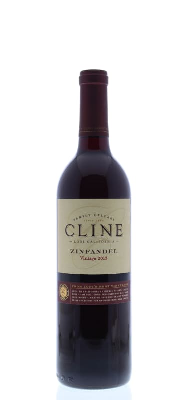 Cline Lodi Zinfandel 2013 Front Bottle Shot