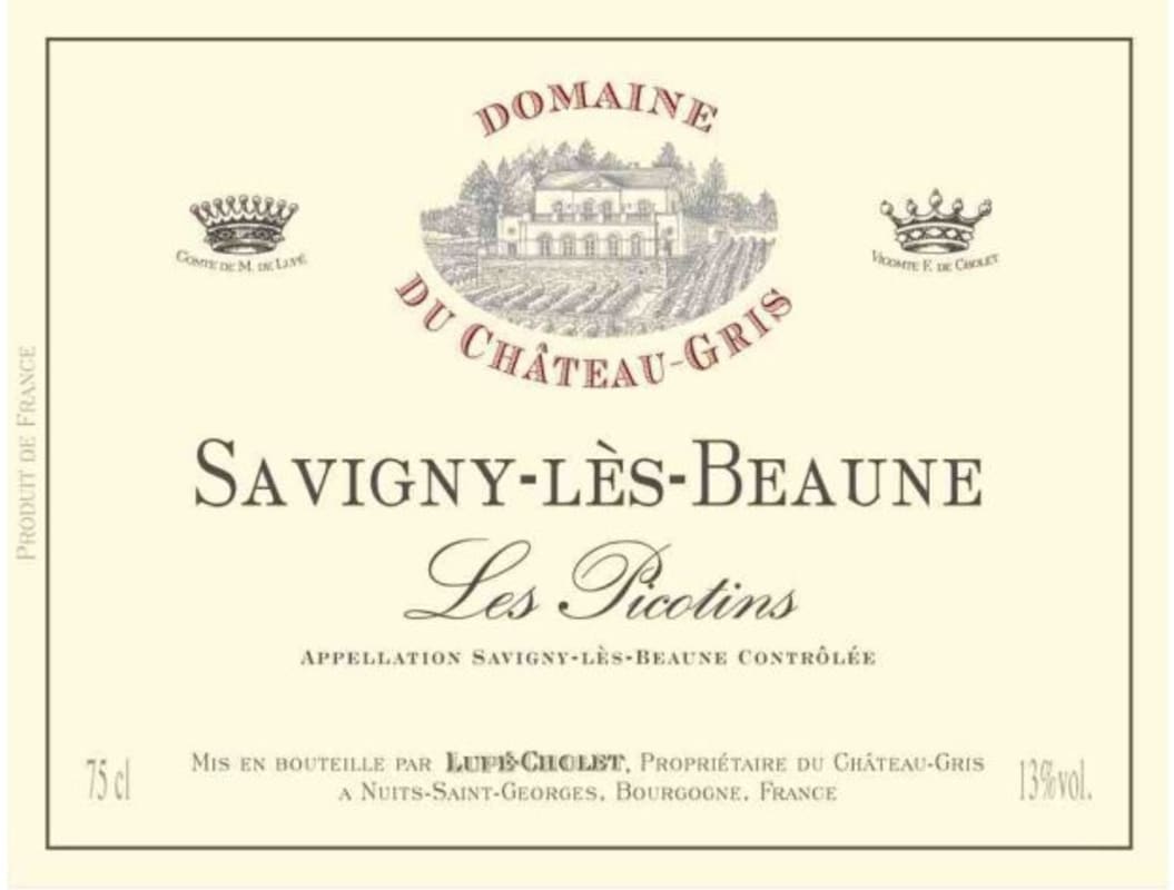 Lupe-Cholet Savigny-les-Beaune Les Picotins 2011 Front Label