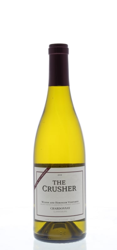 The Crusher Chardonnay 2012 Front Bottle Shot