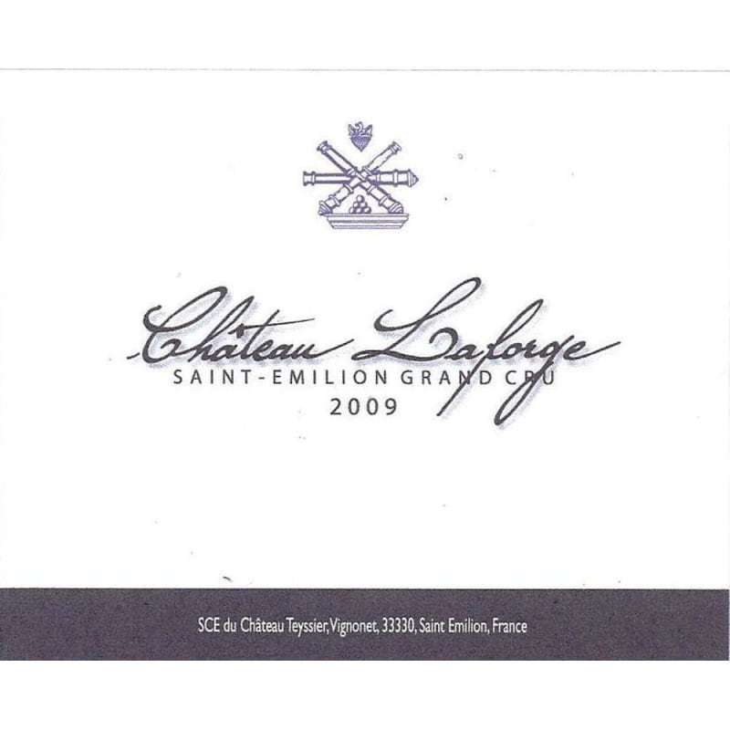 Chateau Teyssier Chateau Laforge 2009 Front Label
