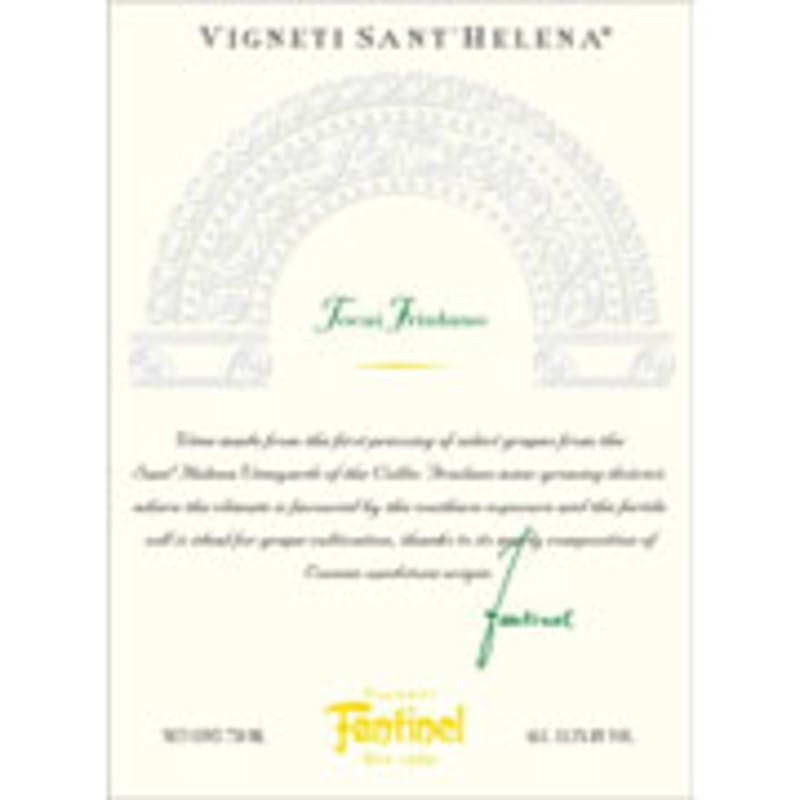 Fantinel Tenuta Sant'Helena Friulano 2012 Front Label