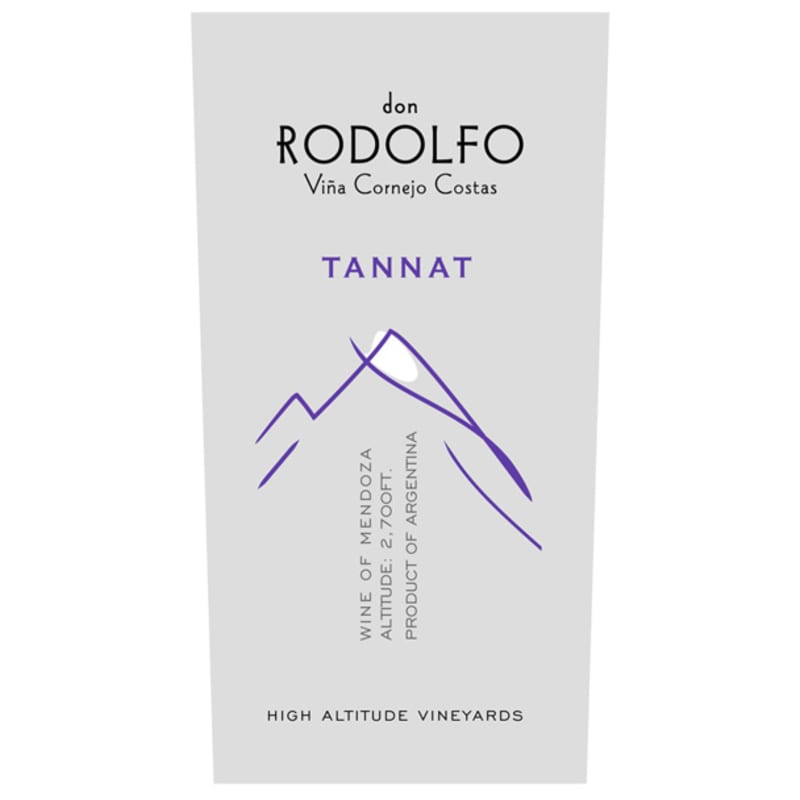 Don Rodolfo Tannat 2011 Front Label