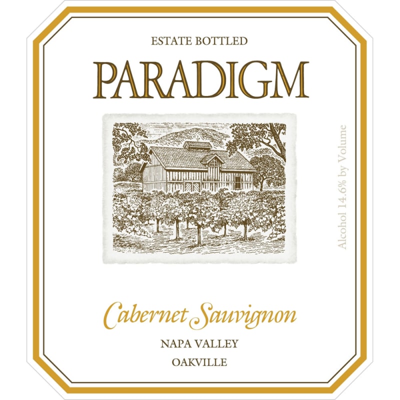 Paradigm Cabernet Sauvignon 2010 Front Label
