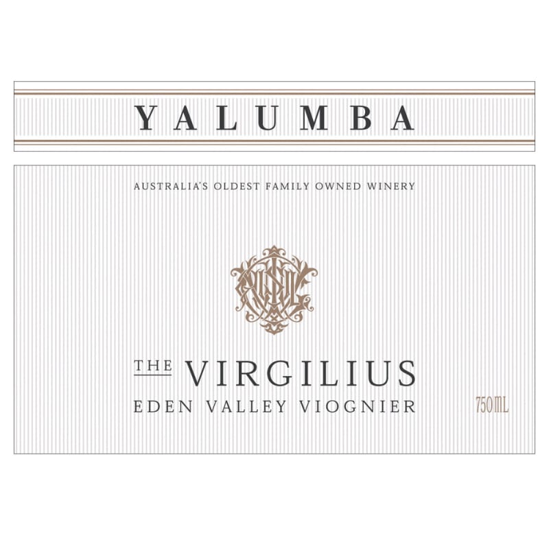 Yalumba The Virgilius Eden Valley Viognier 2012 Front Label