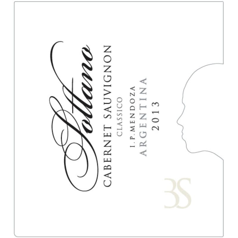 Bodega Sottano Cabernet Sauvignon Classico 2013 Front Label
