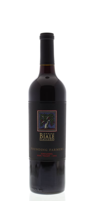 Robert Biale Vineyards Founding Farmers Zinfandel 2012 Front Bottle Shot