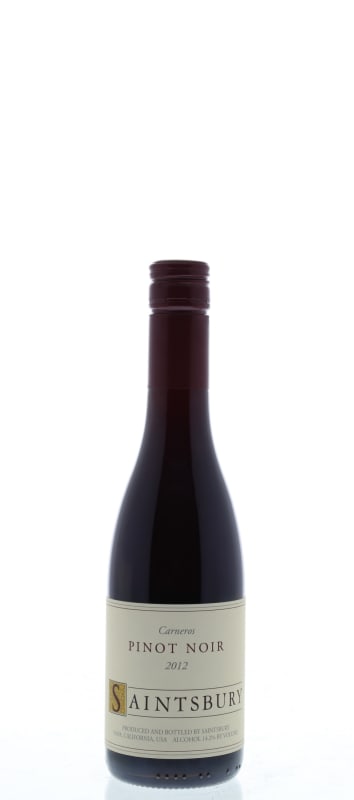 Saintsbury Carneros Pinot Noir (375ML half-bottle) 2012 Front Bottle Shot