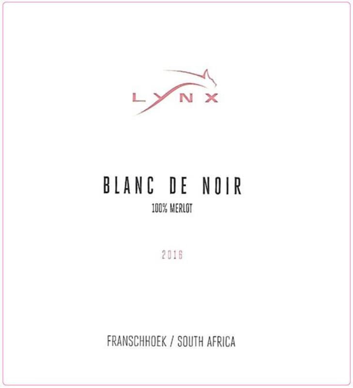 Lynx Blanc de Noir Merlot 2016 Front Label
