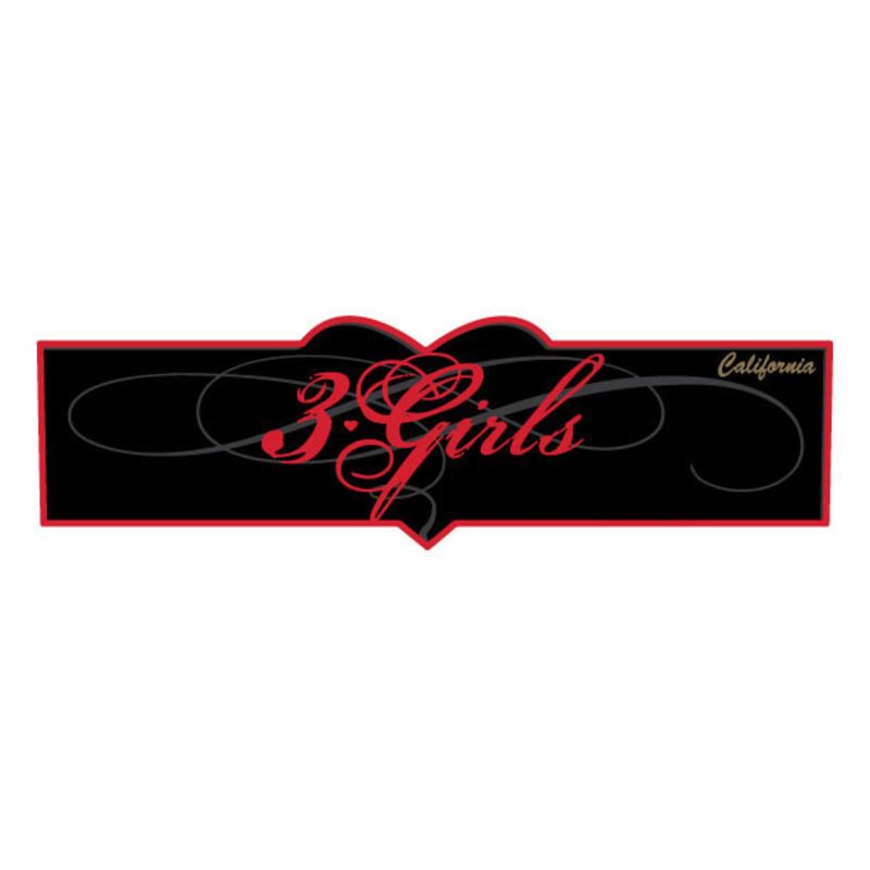 3 Girls Merlot 2011 Front Label
