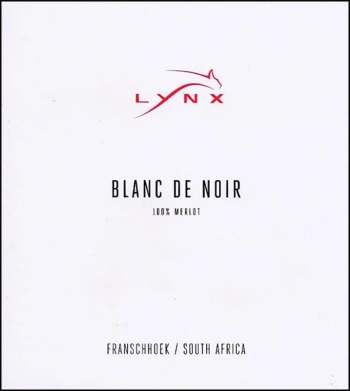 Lynx Blanc de Noir Merlot 2014 Front Label