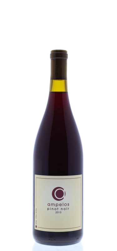 Ampelos Cellars Sta. Rita Hills Pinot Noir 2013 Front Bottle Shot
