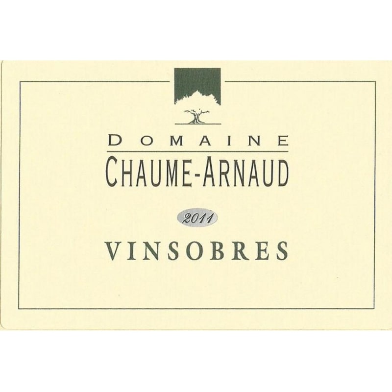 Domaine Chaume-Arnaud Vinsobres 2011 Front Label
