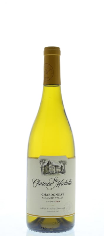 Chateau Ste. Michelle Columbia Valley Chardonnay 2013 Front Bottle Shot