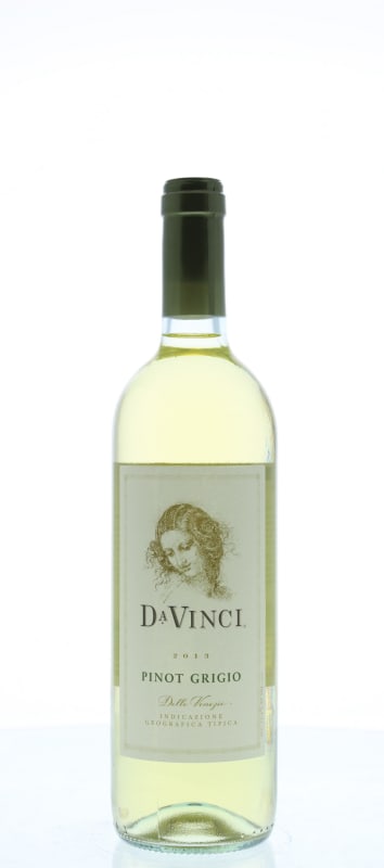 Da Vinci Pinot Grigio 2013 Front Bottle Shot