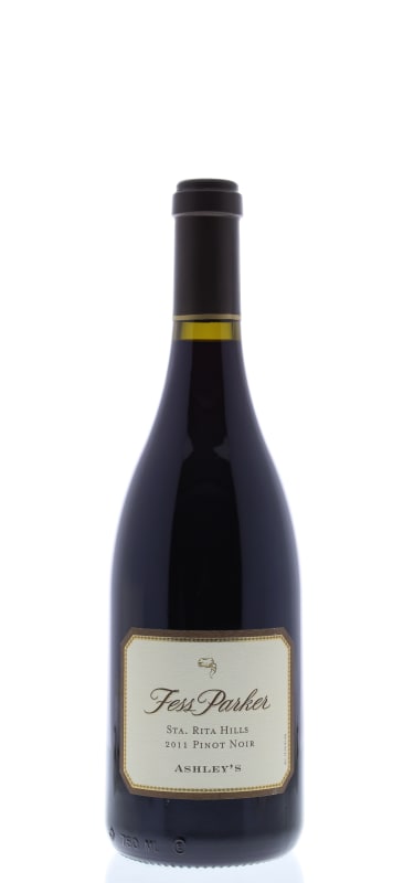Fess Parker Ashley's Vineyard Pinot Noir 2011 Front Bottle Shot