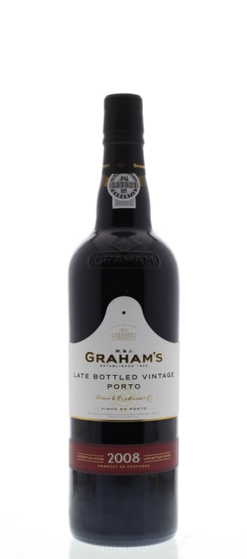 Graham's Late Bottled Vintage 2008 Front Bottle Shot