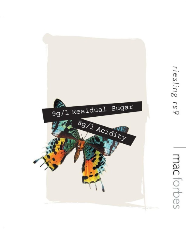 Mac Forbes RS 9 Riesling 2014 Front Label