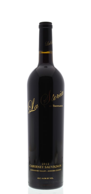Trentadue La Storia Cabernet Sauvignon 2012 Front Bottle Shot