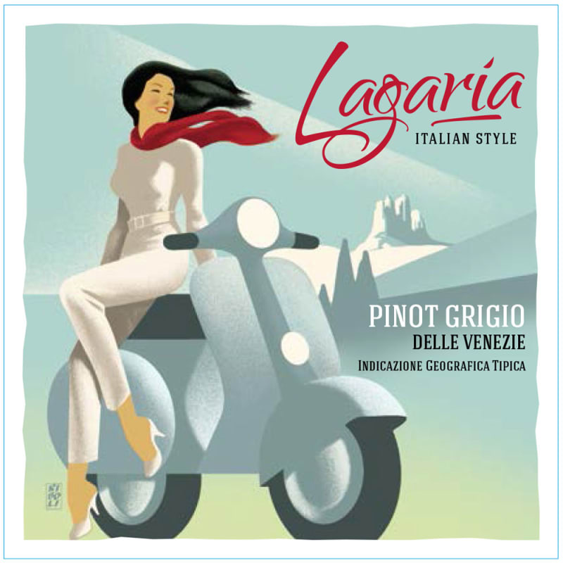 Lagaria Pinot Grigio delle Venezie 2013 Front Label