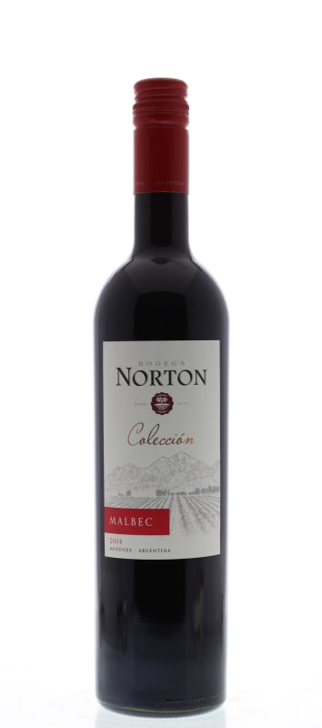 Bodega Norton Coleccion Malbec 2014 Front Bottle Shot