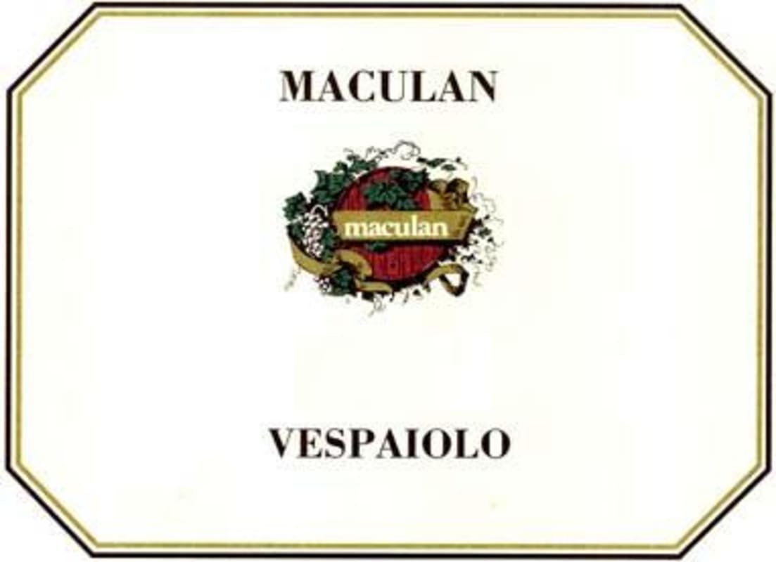 Maculan Vespaiolo 2013 Front Label