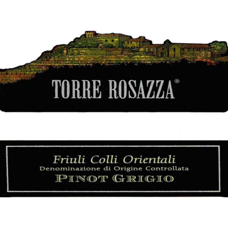 Torre Rosazza Pinot Grigio 2013 Front Label