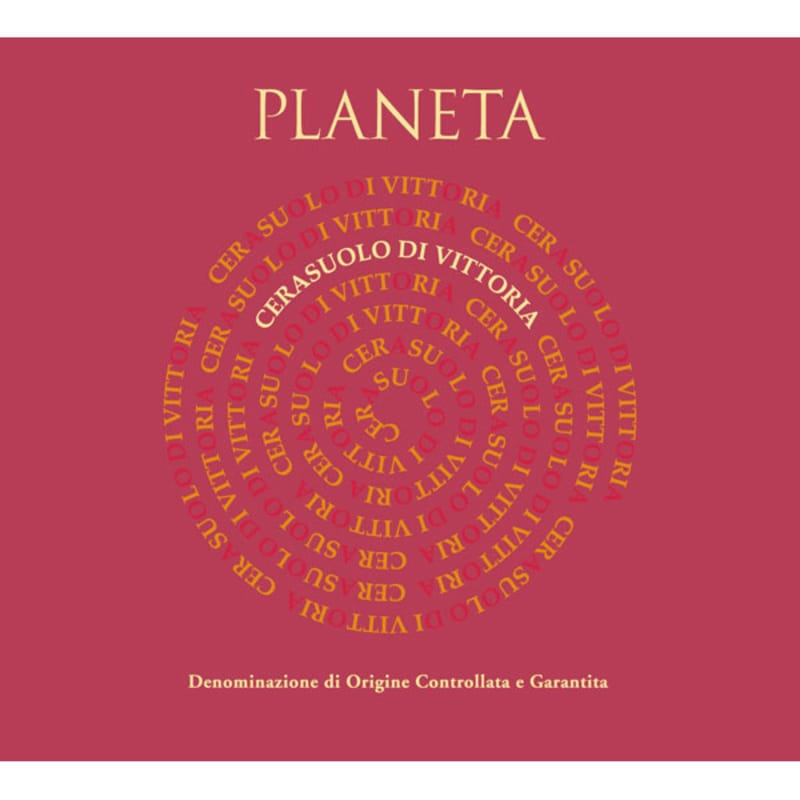Planeta Cerasuolo di Vittoria 2011 Front Label
