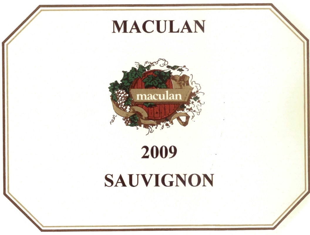 Maculan Ferratta Sauvignon 2009 Front Label