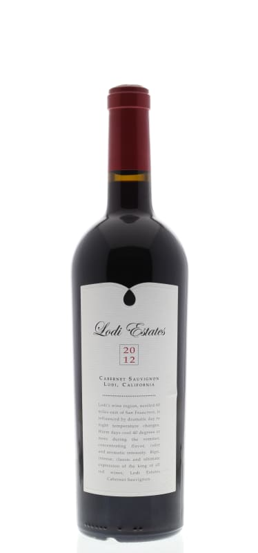 Lodi Estates Cabernet Sauvignon 2012 Front Bottle Shot
