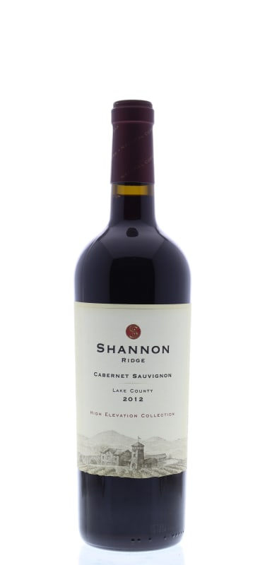 Shannon Ridge High Elevation Cabernet Sauvignon 2012 Front Bottle Shot