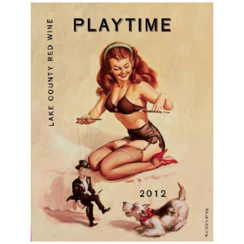 Playtime Red 2012 Front Label