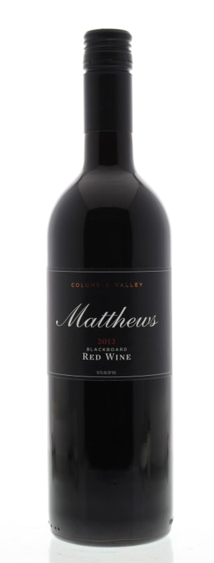 Blackboard Red Wine 2012 Front Bottle Shot