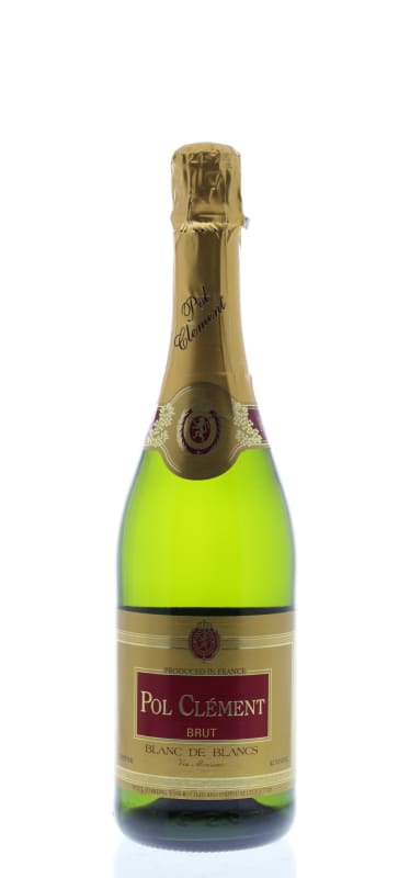Pol Clement Blanc de Blancs Brut Front Bottle Shot