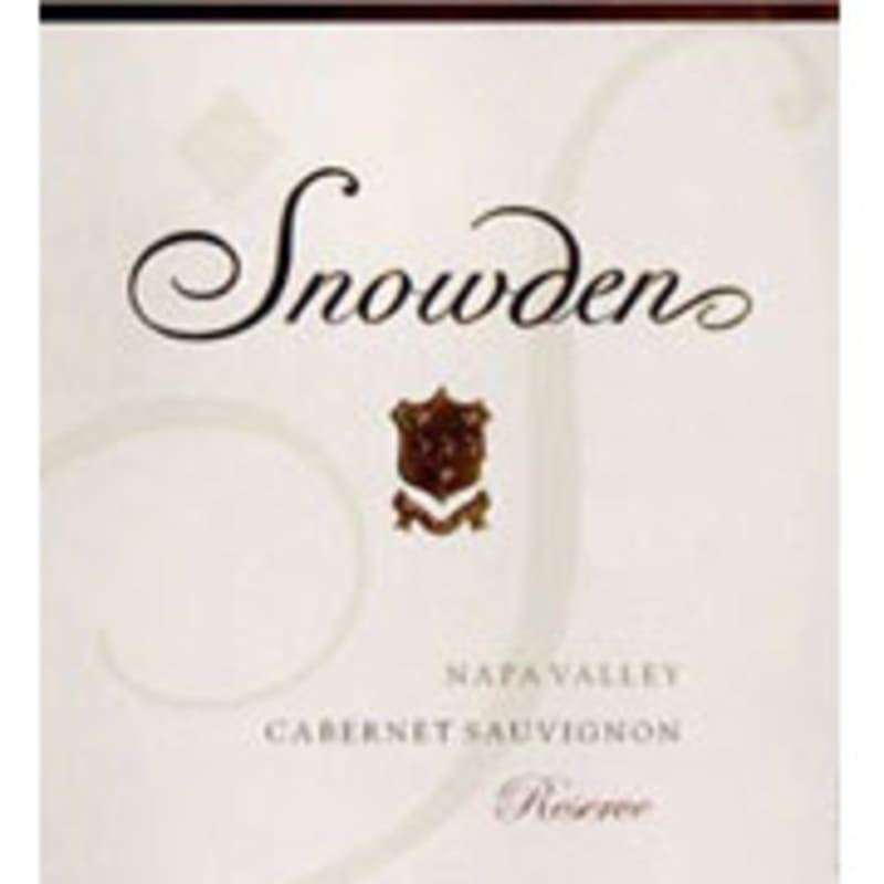 Snowden Reserve Cabernet Sauvignon 2010 Front Label