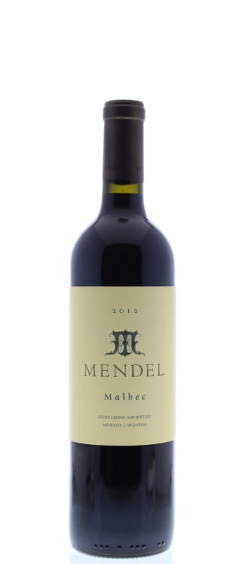 Mendel Malbec 2012 Front Bottle Shot