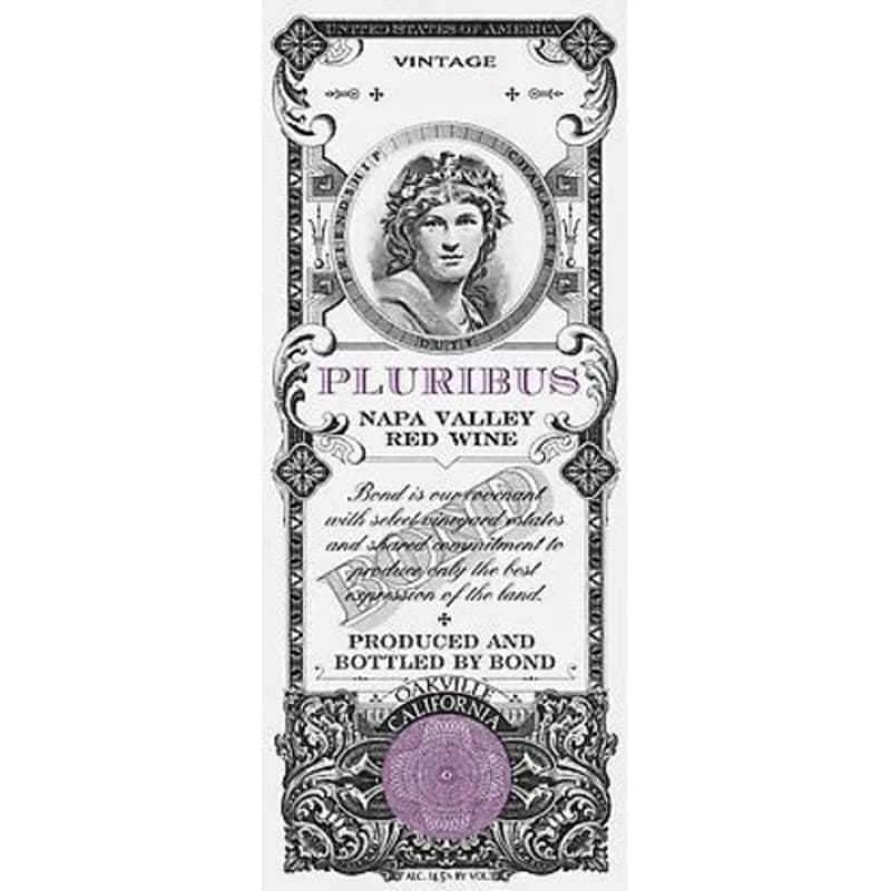 Bond Pluribus (375ML half-bottle) 2009 Front Label