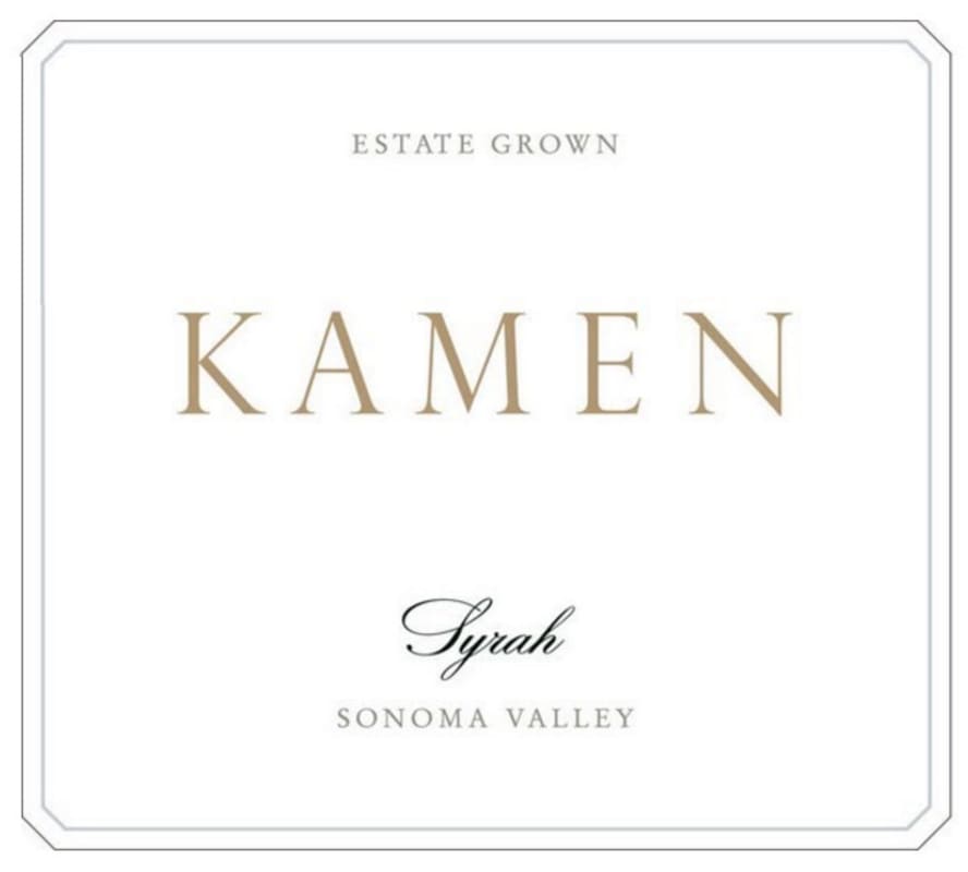 Kamen Estate Syrah 2010 Front Label