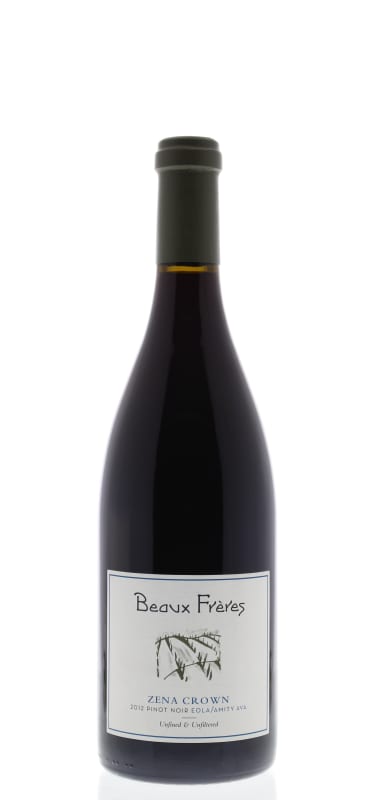 Beaux Freres Zena Crown Pinot Noir 2012 Front Bottle Shot