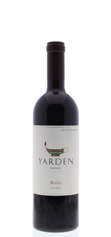 Yarden Merlot (OK Kosher) 2009 Front Bottle Shot