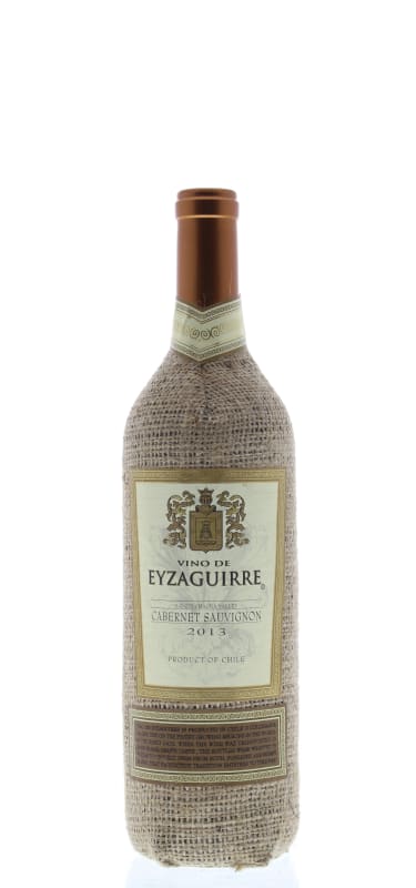 Vino de Eyzaguirre Cabernet Sauvignon 2013 Front Bottle Shot