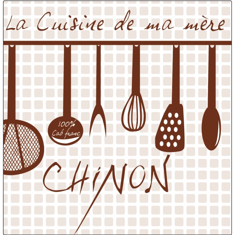 Domaine Grosbois Chinon La Cuisine de ma mere 2012 Front Label