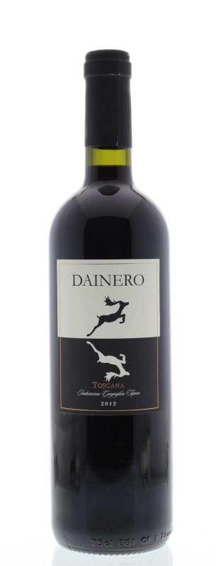 Castiglion del Bosco Dainero 2012 Front Bottle Shot