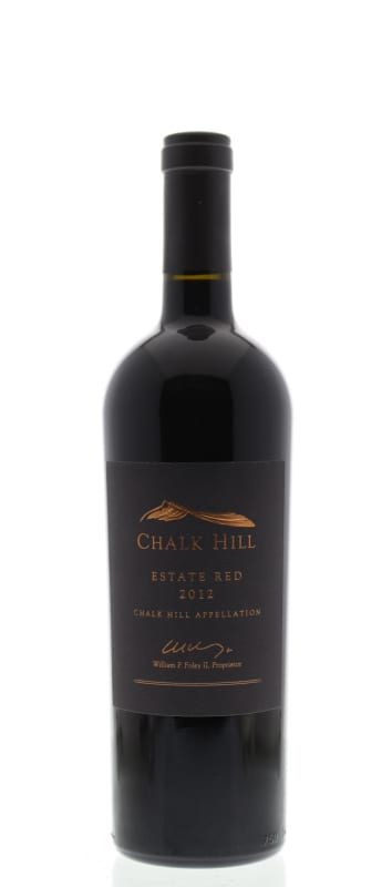 Chalk Hill Estate Red 2012 Front Bottle Shot