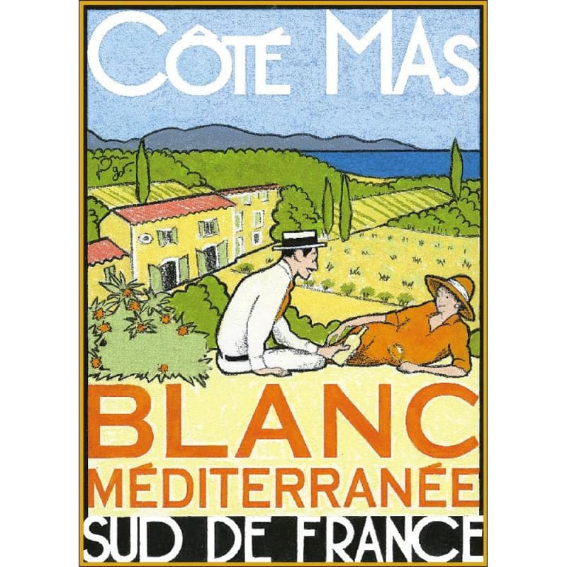 Cote Mas Blanc Mediterranee (1 Liter) 2013 Front Label