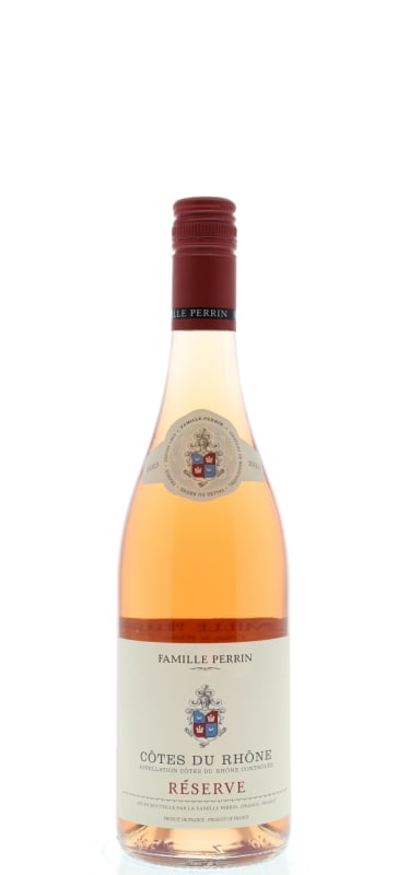 Famille Perrin Reserve Cotes du Rhone Rose 2013 Front Bottle Shot