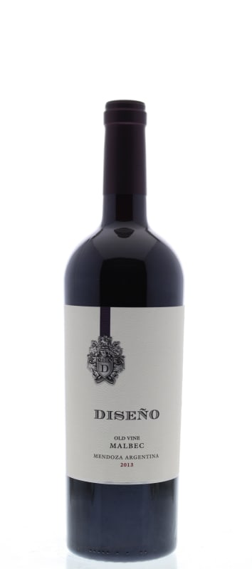 Diseno Old Vine Malbec 2013 Front Bottle Shot