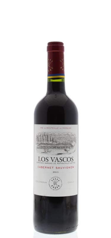 Los Vascos Cabernet Sauvignon 2013 Front Bottle Shot