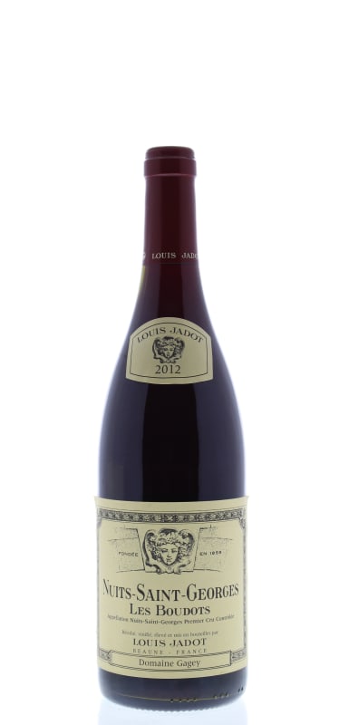 Louis Jadot Nuits-Saint-Georges Les Boudots Premier Cru Domaine Gagey 2012 Front Bottle Shot